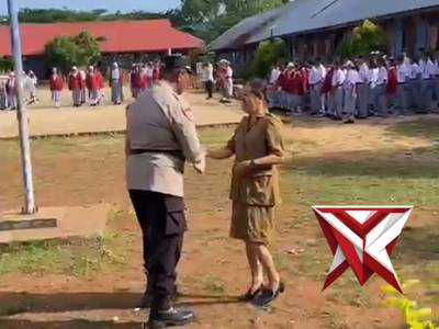 Pelajar taat sekolah aman indonesia maju