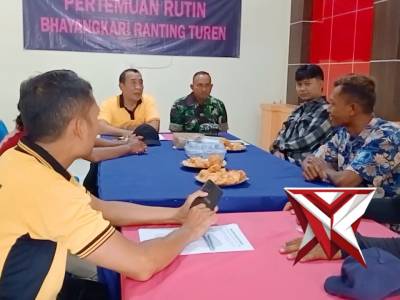 Rapat Koordinasi Pengamanan Kesenian Bantengan Desa Gedog Wetan Kapolsek Turen Polres Malang