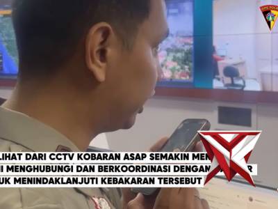 Respon Cepat Call center 110 Polda Sumsel Menindaklanjuti Laporan Masyarakat