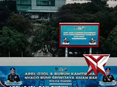 KAPOLRI GERAK OJOL DAN BURUH JAGA KAMTIBMAS