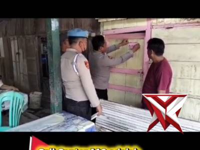 Kegiatan pesonil polsek pampangan