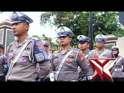 Kapolres Kediri Kota Pimpin Upacara Kenaikan Pangkat Pengabdian Periode 1 Maret 2026