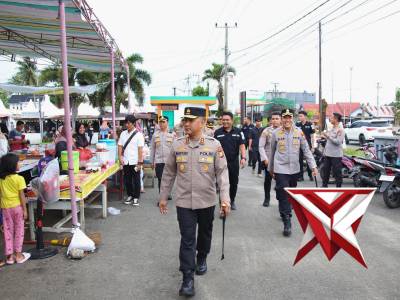 Kapolda Bengkulu Monitoring dan Evaluasi Kesiapan Pos Pengamanan Operasi Ketupat 2026