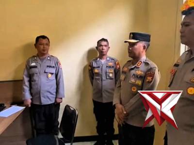 PENGECEKAN 110 OLEH KAPOLDA BENGKULU