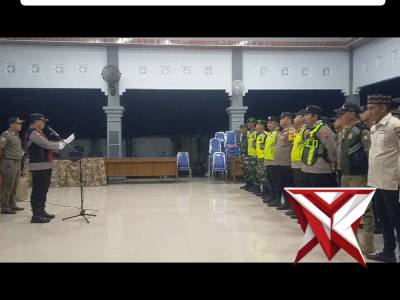 Apel Siaga Pengamanan Malam Takbir Idul Fitri 1447 H