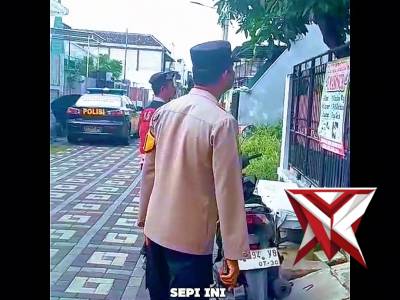Polsek pakal giat patroli ke pemukiman cegah pencurian motor