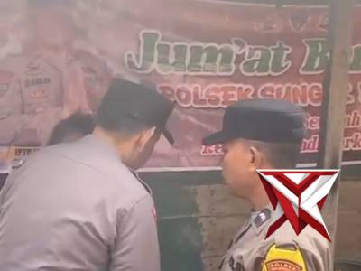 Jumat Berkah Polsek Sungai Lilin