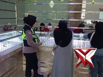 Sub Satgas Binluh Patroli di Objek Vital jamin keamanan warga