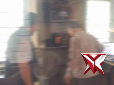 Serah terima piket penjagaan