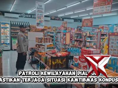 Tingkatkan Patroli Kewilayahan Dialogis Selama Momen Bulan Suci Ramadhan 1417 H - PoliceTube