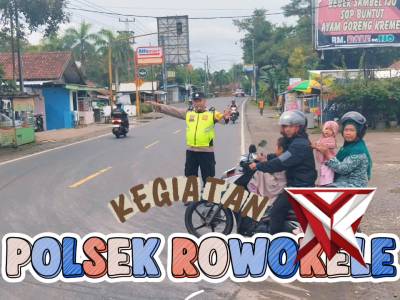 Polsek Rowokele Hadir