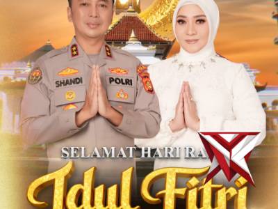 Kepala Kepolisian Daerah Sumatera Selatan Beserta Staff dan Jajaran Serta Bhayangkari Mengucapkan - PoliceTube