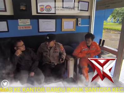 Polsek Kertasari melaksanakan kegiatan sambang dialogis kepada masyarakat