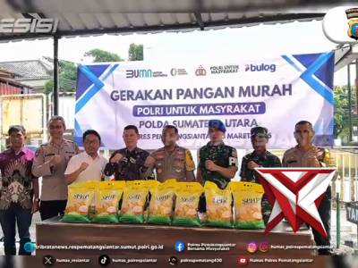 POLRES PEMATANGSIANTAR MENGIKUTI ZOOM MEETING GERAKAN PANGAN MURAH (GPM) POLRI SERENTAK SE-INDONESI