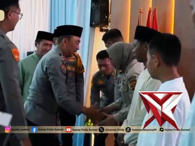 Safari Ramadhan Kapolda Sumsel Perkuat Kamtibmas Kota Palembang