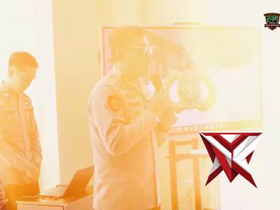 Kapolda Sumatera Selatan, Irjen Pol Dr. Sandi Nugroho, memimpin kegiatan Coffee Morning sekaligus An