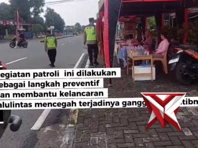 Dalam Upaya Meningkatkan Situasi Kamtibmas Yang Aman Dan Kondusif Diwilayah Polsek Sukomoro Polres M - PoliceTube