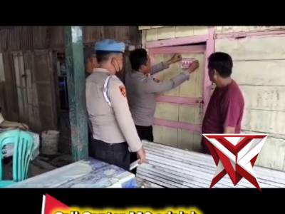 Kegiatan pesonil polsek pampangan