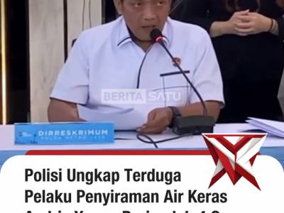 Press realese kasus penyiraman air keras aktivis kontras