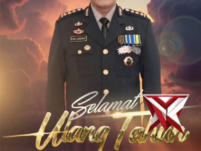 *Kepala Kepolisian Daerah Sumatera Selatan Beserta Staf dan Jajaran serta Bhayangkari Mengucapkan*