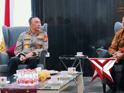 Kapolda Sumatera Selatan Irjen Pol Dr. Sandi Nugroho menerima audiensi jajaran pimpinan PLN UID S2JB