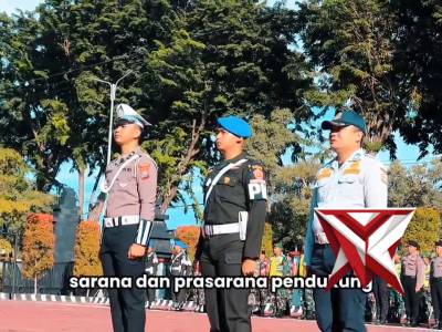 ?Polres Gresik menggelar Apel Gelar Pasukan Ops Keselamatan Semeru 2026