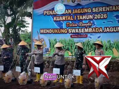 Polda NTT Targetkan 10000 Hektar Lahan dan Produktivitas 5 Ton Per Hektar