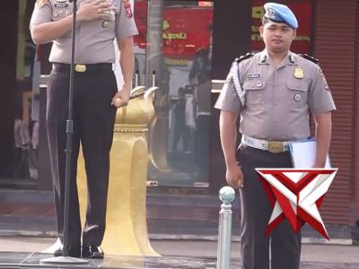 Kapolres Tapin Pimpin Apel Pagi, Tekankan Kesiapan Operasi Lilin dan Disiplin Personel