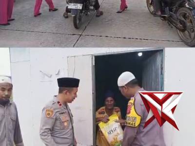 POLSEK SOROPIA BERBAGI TAKJIL RAMADHAN