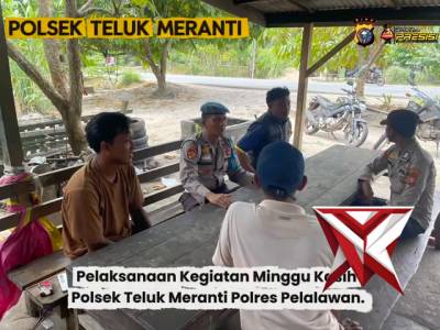 Minggu Kasih Polsek Teluk Meranti