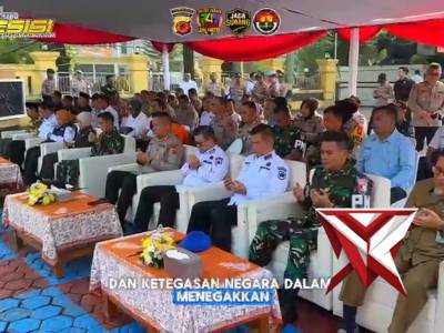 Pemusnahan barang bukti miras, petasan dan knalpot brong