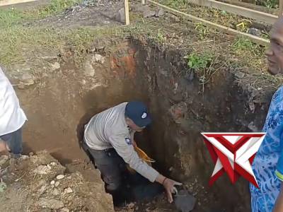 Syukuran peletakan batu pertama pembangunan koperasi merah putih