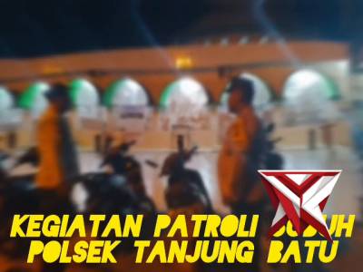 Giat Patroli Subuh Polsek Tanjung Batu
