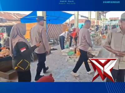 Kegiatan Pesonil polsek pampangan polres oki hadir - PoliceTube