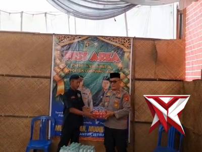 Pengecekan Pos Lebaran dari PSHT Cabang Oki