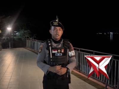 Patroli dialogis pada malam hari di wilayah hukum Bulungan