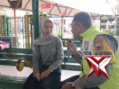 Pantauan dan pengamanan Arus Mudik Pospam Station Purwosari Solo Pasca  Hari Raya Idul Fitri.