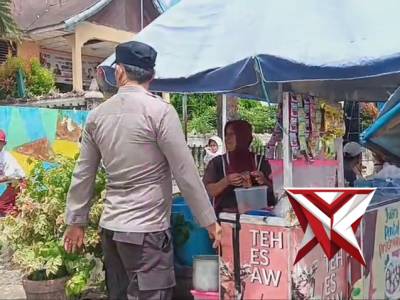 Bhabinkamtibmas Polsek Rao himbauan bahaya narkoba kepada masyarakat