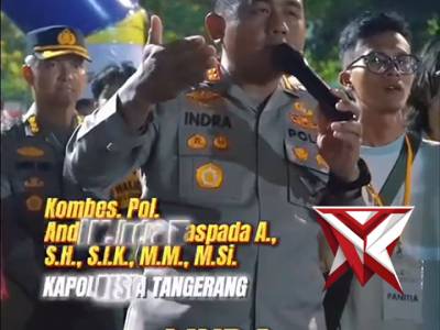 Mid Night Run Polresta Tangerang