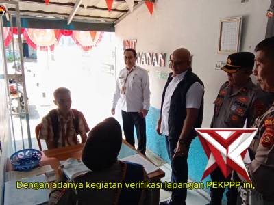 Polres Muara Enim Laksanakan Verifikasi Lapangan PEKPPP Tahun 2025