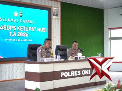 Wasops Ketupat Musi 2026, Pengamanan Lebaran Lebih Optimal