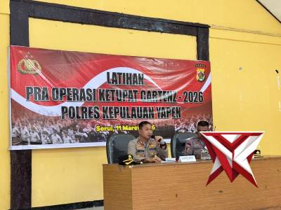 Polres Yapen Luncurkan Operasi Ketupat 2026