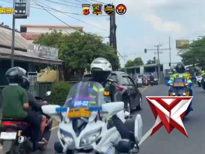 Pantau langsung situasi di lapangan, Kapolres Subang pimpin patroli mobile di jalur wisata. Langkah