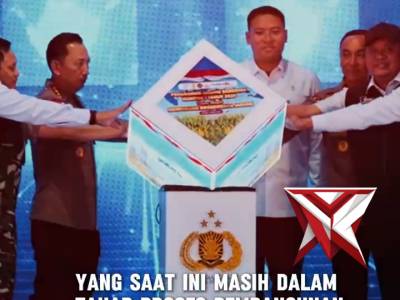 Kapolri Pimpin Tanam Raya Jagung Kuartal I 2026 di Ogan Ilir