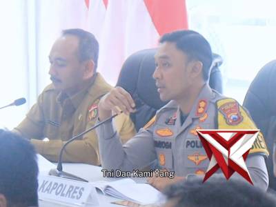 RAKOR LINTAS SEKTORAL OPS. KETUPAT SEMERU 2026 DI POLRES NGAWI