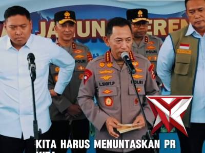 Kapolri Pimpin Tanam Raya Jagung Kuartal I 2026 di Ogan Ilir