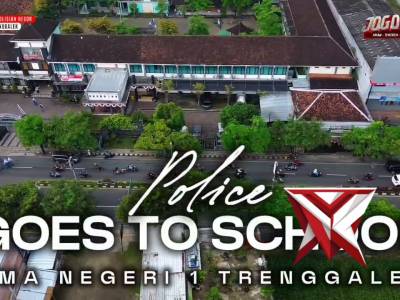 Sapa Pelajar SMA Negeri 1, Kapolres Trenggalek Ingatkan Bijak Bermedsos hingga Bahaya Narkoba