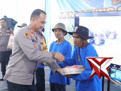 Penanaman Jaguny Serentak Quartal 1 Polres Pesawaran