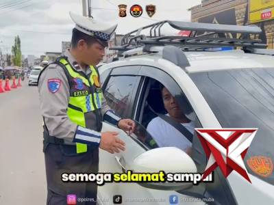 Testimoni positif Pemudik di jalintim muba - PoliceTube