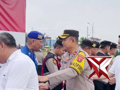 Halal binhalal Keluarga besar Polres OKI